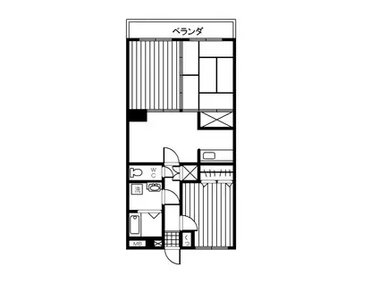 エクセリア内屋敷(3LDK/1階)の間取り写真