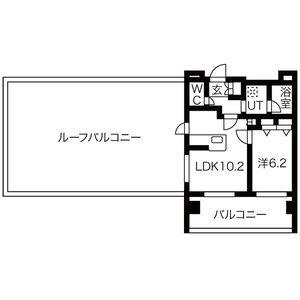 エルフォルテ羽田ライゼ(1LDK/6階)の間取り写真