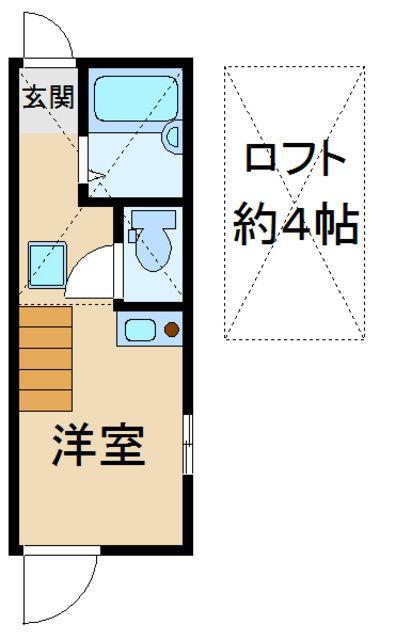 S-ILANDT田無(ワンルーム/1階)の間取り写真