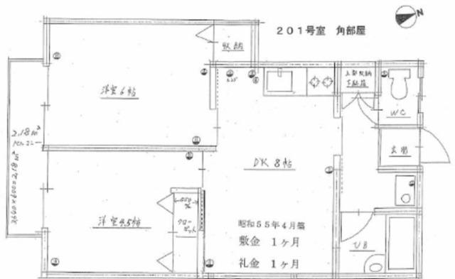 ＪＲ中央線 荻窪駅 徒歩2分 2階建 築47年