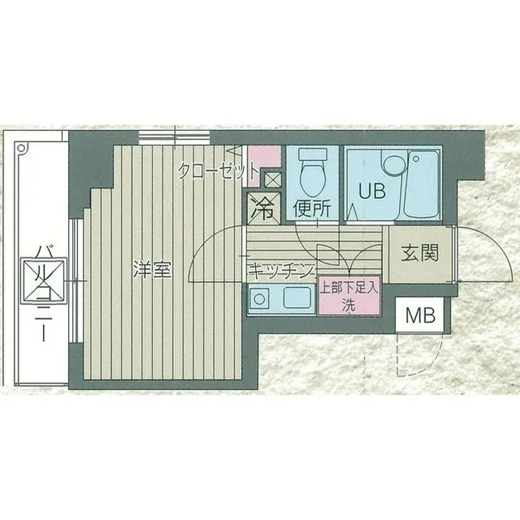 ステーションプラザロアール目黒都立大学 2階階 間取り