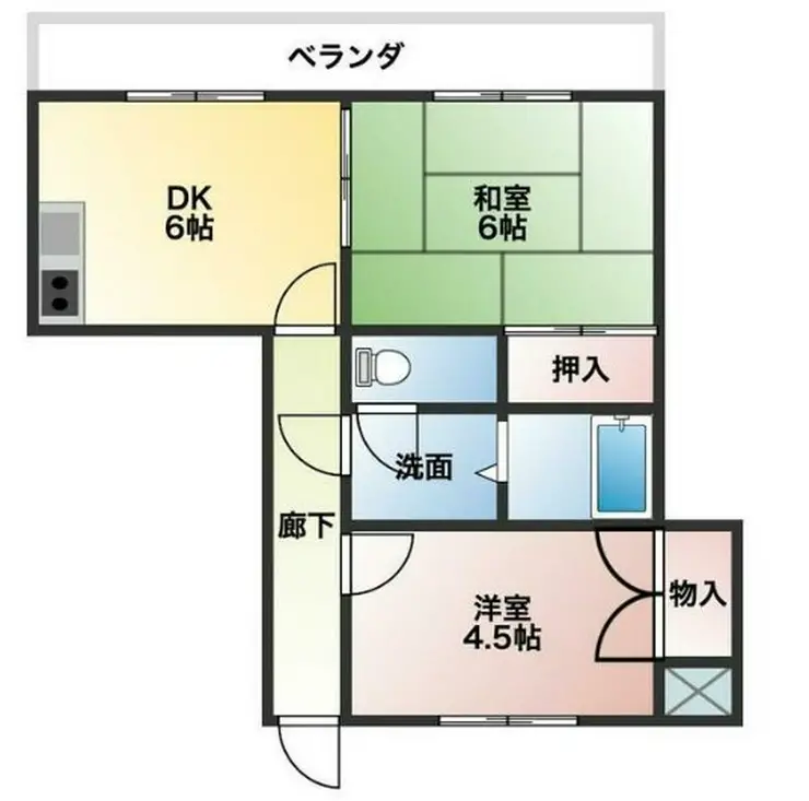ロイヤルメゾン 5階階 間取り