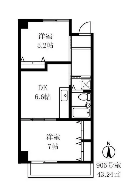 仙台坂アルカディア 9階階 間取り