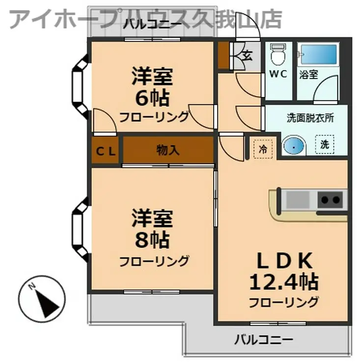 コート久我山 1階階 間取り