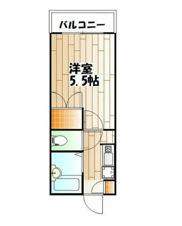 コーポドルチェ 2階階 間取り