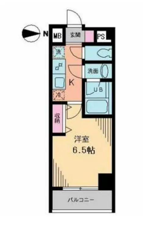 パロス・コート 2階階 間取り