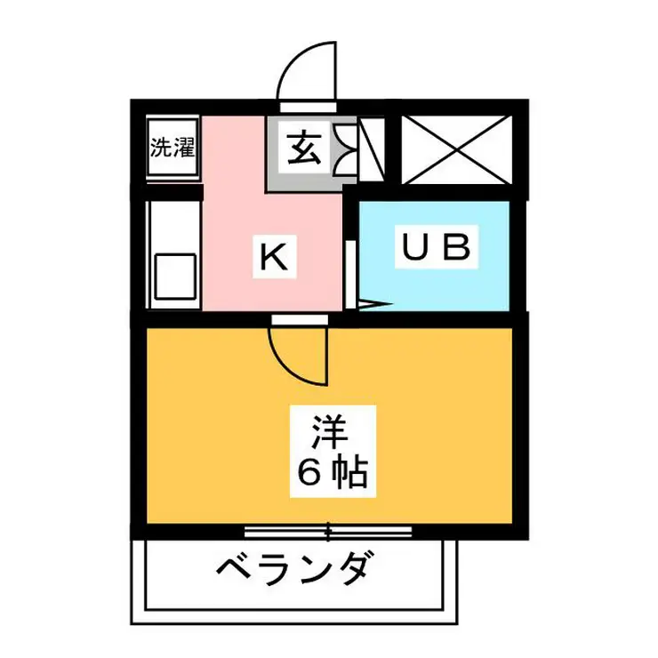 コアクレスト北綾瀬 4階階 間取り