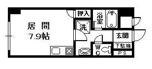 朝日プラザ旭川5条通(ワンルーム/10階)の間取り写真