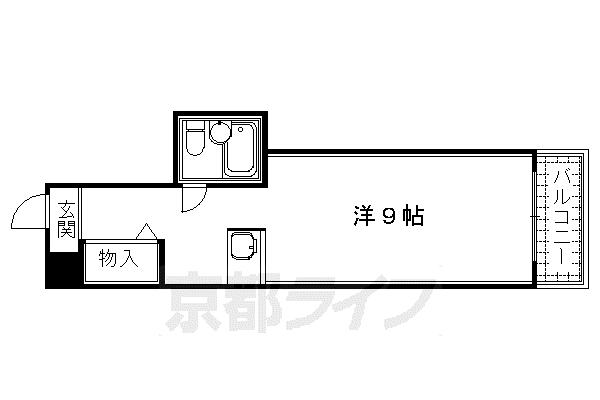 SUN STAGE21(1K/5階)の間取り写真
