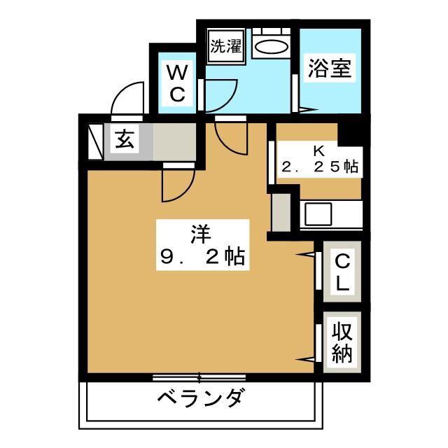ＪＲ京浜東北線 鶴見駅 徒歩10分 3階建 築21年(1K/1階)の間取り写真