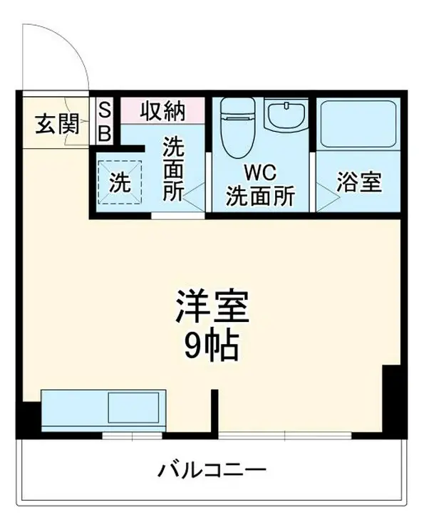 リバーサイド小柳 5階階 間取り