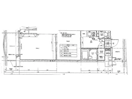 コスモマンション中央(2K/4階)の間取り写真