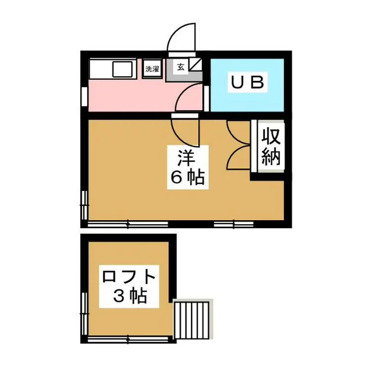 プチメゾン1 2階階 間取り