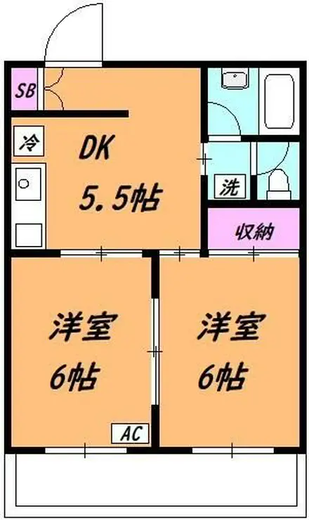 カーサエステレーヤ 3階階 間取り