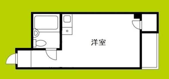 ヴェラハイツ佳(ワンルーム/3階)の間取り写真