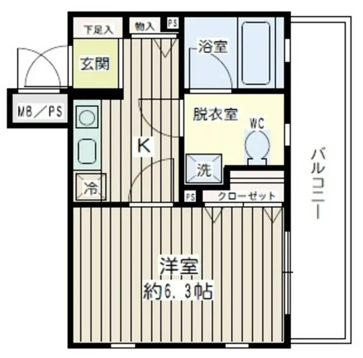 アイビー菅沢 3階階 間取り