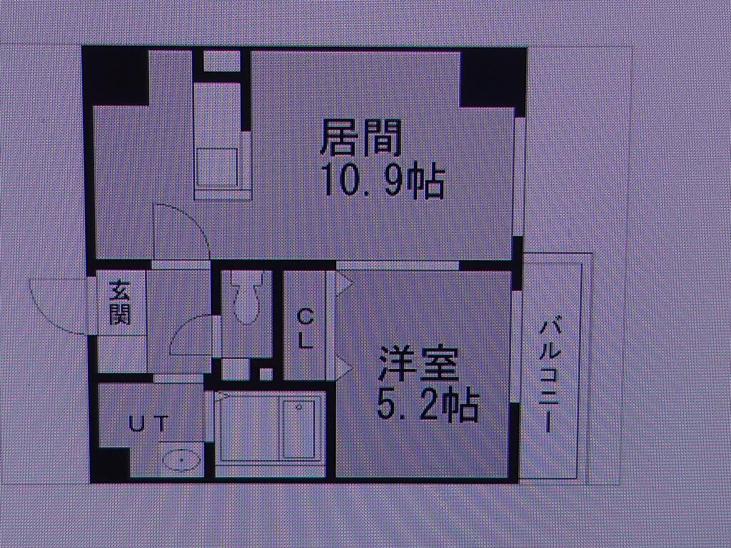 TERRACE K4(1LDK/4階)の間取り写真