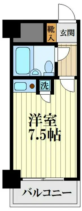 ライオンズシティ八王子 6階階 間取り