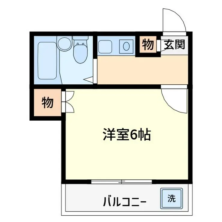 ハイツブラザー 2階階 間取り