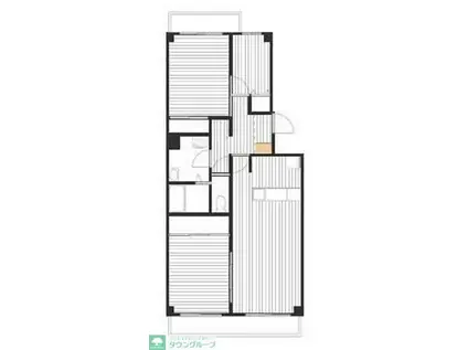 ARCH北浦和(3LDK/2階)の間取り写真