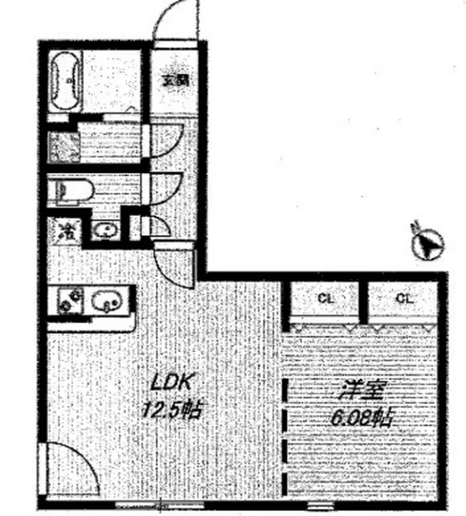 Branche武蔵小山 2階階 間取り