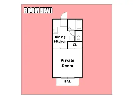 第3木内ハイツ(1DK/1階)の間取り写真