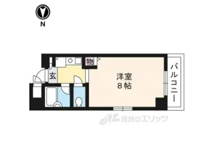 SHICATA SEPT BLDG(1K/6階)の間取り写真