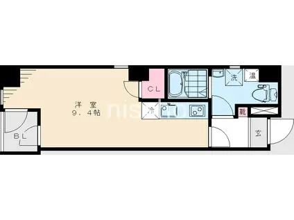 HM上池袋(ワンルーム/10階)の間取り写真