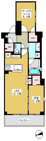 ルフォンリブレ西荻窪(2LDK/2階)の間取り写真