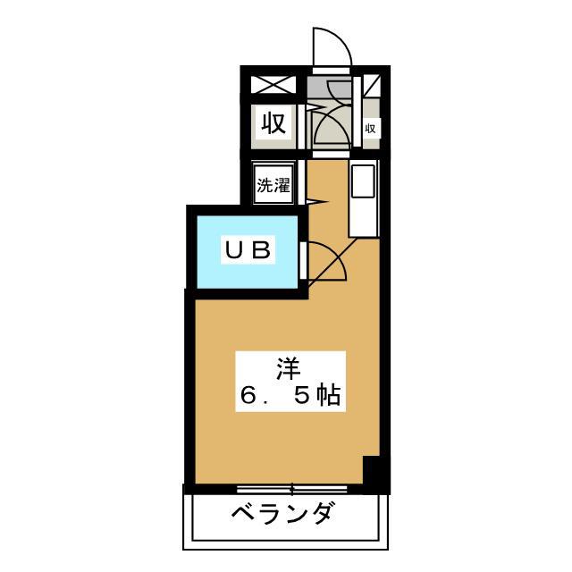 コンコード国分寺(ワンルーム/3階)の間取り写真