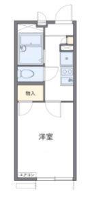 レオパレスBELL NICE(1K/1階)の間取り写真