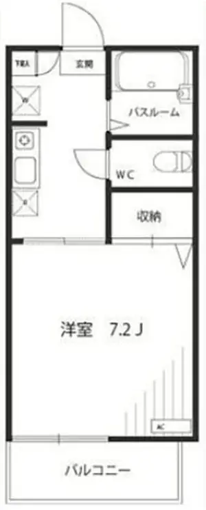 アクシーズ東大宮 1階階 間取り