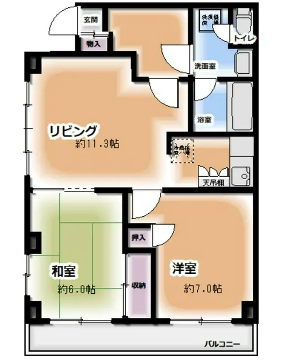 カルム415 4階階 間取り