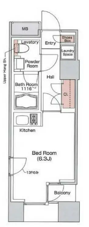 SEASCAPE千葉みなと 10階階 間取り