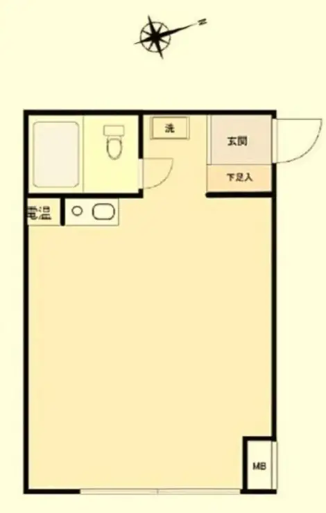 シェロ成増 1階階 間取り