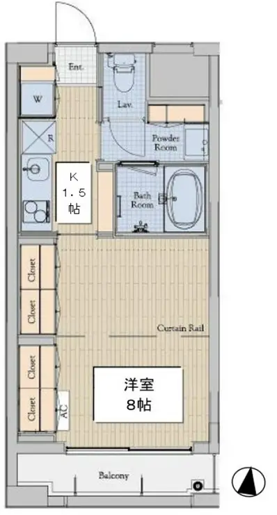 SPiCA 3階階 間取り