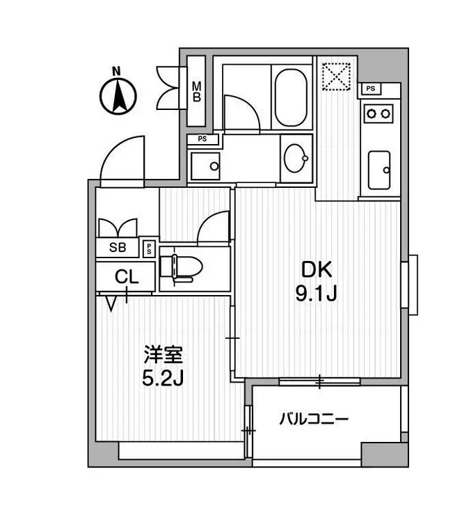 クリオ三田ラ・モード 11階階 間取り