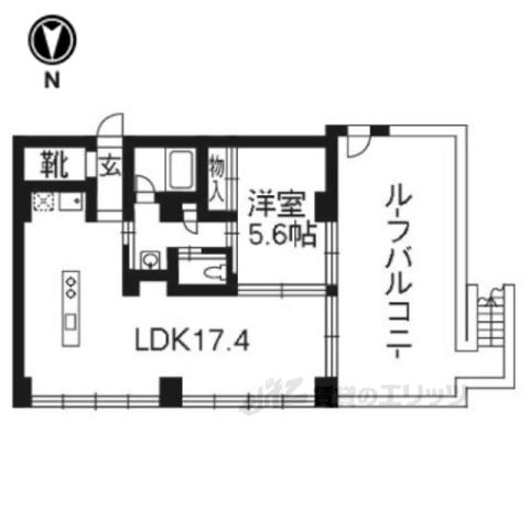 レノバエイシュウ(1LDK/3階)の間取り写真