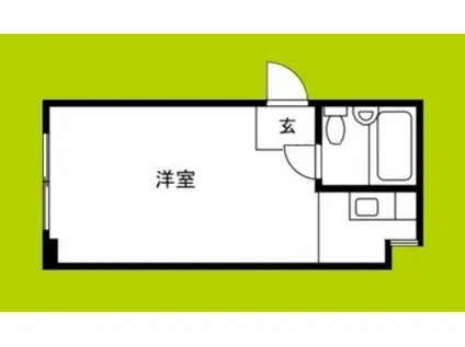 シャトーNT(ワンルーム/3階)の間取り写真