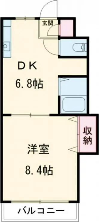 成城島田マンション 2階階 間取り