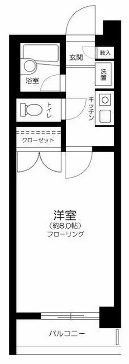 ラ・リーヴ氷川台 3階階 間取り