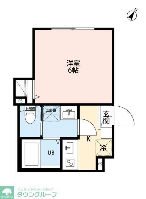 ROBOT HOME 緑区大門(1K/1階)の間取り写真
