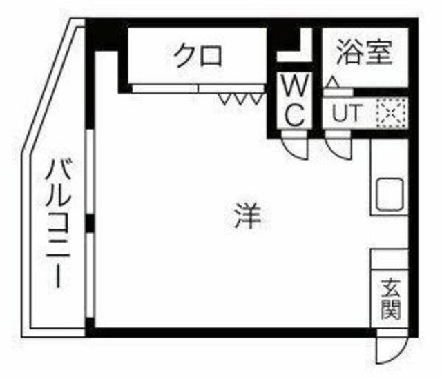 メゾン南大塚(ワンルーム/4階)の間取り写真