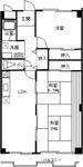 サニーヒル長坂(3LDK/1階)の間取り写真