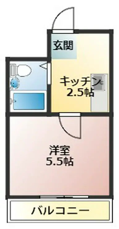 アーバンコート野島 4階階 間取り
