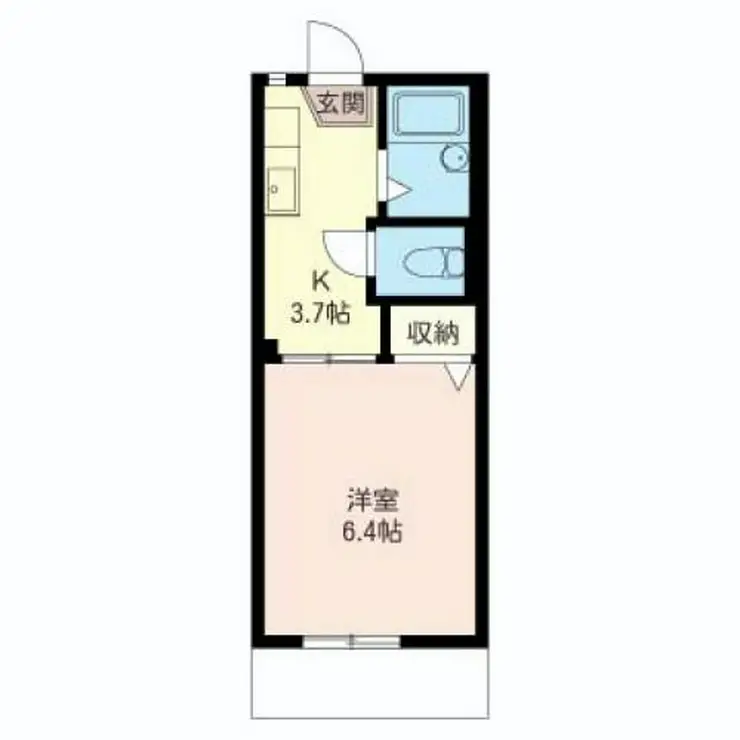 フレグランス新浦安B棟 2階階 間取り