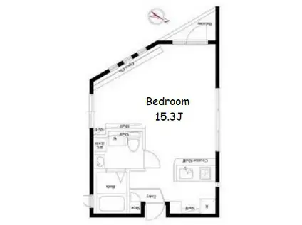 HEAL EARTH 3番館(ワンルーム/5階)の間取り写真