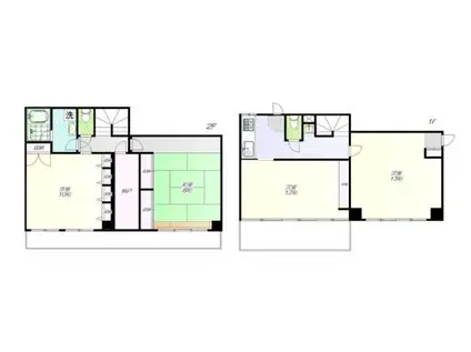 西大久保イレブン(3SLDK/1階)の間取り写真