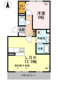 PREMIERVIOLET(1LDK/3階)の間取り写真