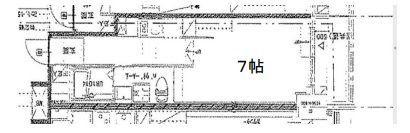 S-FORT富士見台(1K/6階)の間取り写真